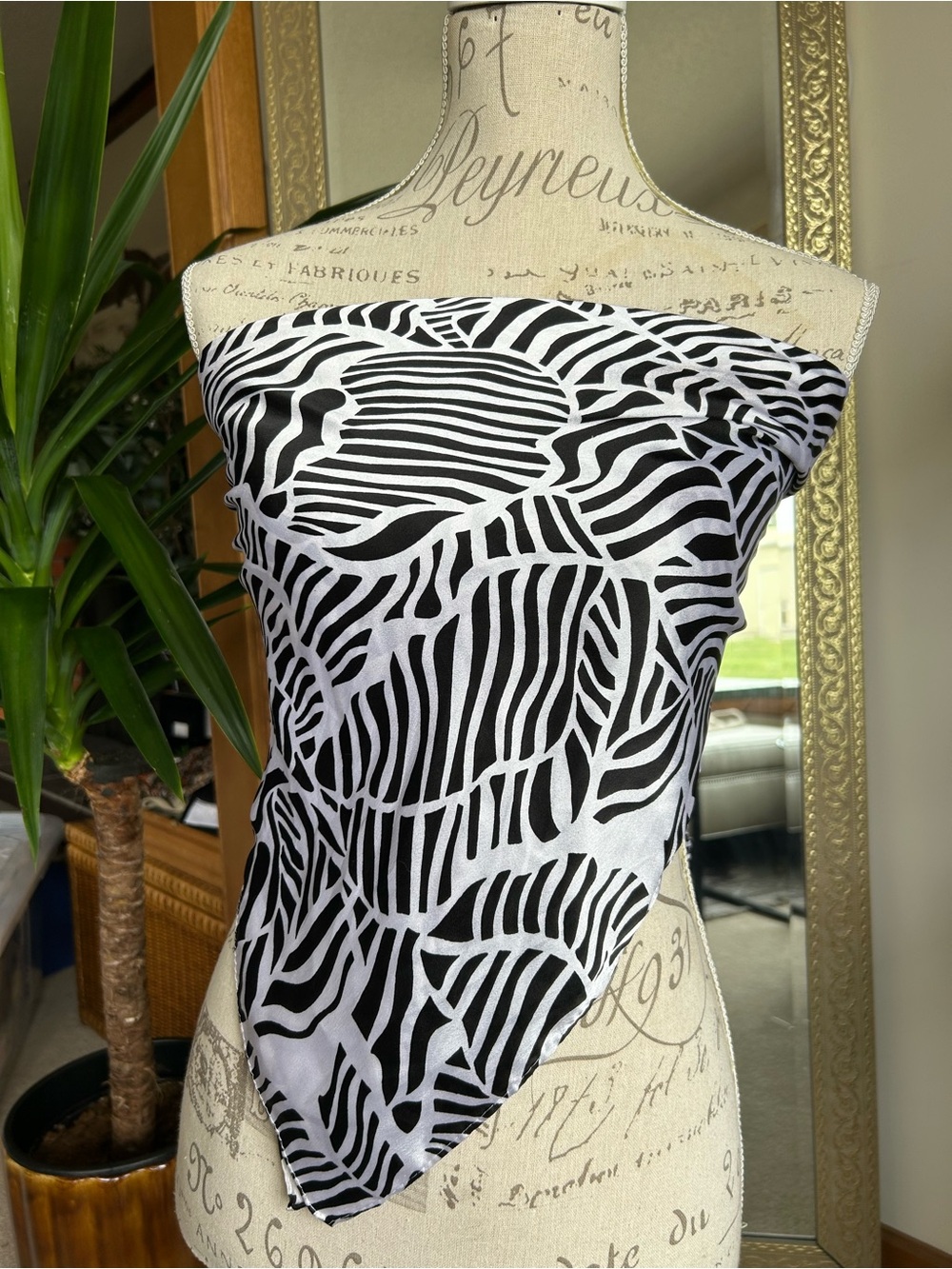 Black and white scarf bundle -3 pieces
